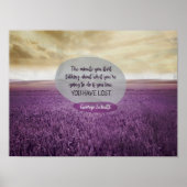 Wat je gaat doen poster (Voorkant)