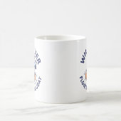 Wat je geit ook drijft koffiemok (Center)