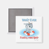 Wat je geit ook drijft magneet (Voorkant / Achterkant)