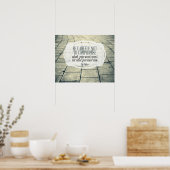 Wat je het meeste wilt poster (Keuken)