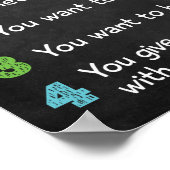 Wat je hier zegt, blijf hier in de schoolraad poster (Hoek)