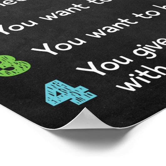 Wat je hier zegt, blijf hier in de schoolraad poster (Hoek)