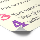 Wat je hier zegt, blijf hier in de schoolraad poster (Hoek)