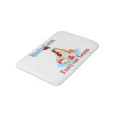 Wat je kip ook drijft badmat (Gekanteld)