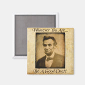 Wat je ook bent... wees een goede... magneet (Voorkant / Achterkant)