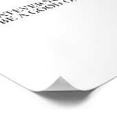 Wat je ook bent, wees goed. poster (Hoek)