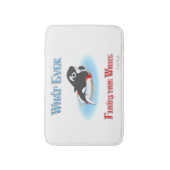 Wat je ook drijft? badmat (Voorkant Verticaal)