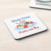 Wat je ook drijft bier onderzetter (Linkerzijde)