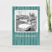 Wat je ook drijft... Birthday-kaart Bedankkaart (Voorkant)