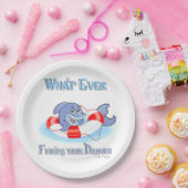 Wat je ook drijft? papieren bordje (Feest)