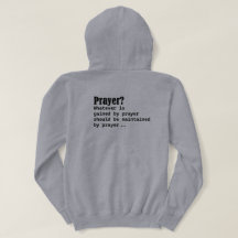 Wat je ook hebt gewonnen door het gebed, blijf bij