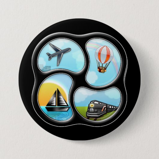 Wat je ook nodig hebt (pin) ronde button 7,6 cm (Voorkant)