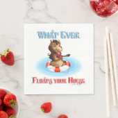 Wat je paard ook drijft servetten (Insitu)