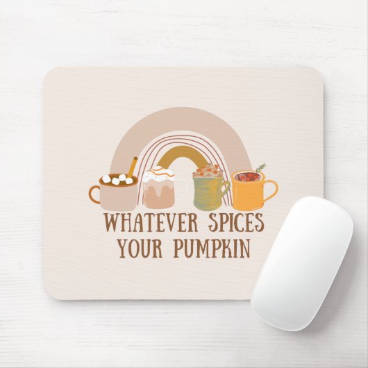 Wat je pompoen ook zijn muismat (Met muis)