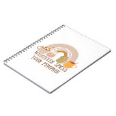 Wat je pompoen ook zijn notitieboek (Linkerzijde)