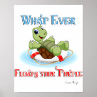 Wat je schildpad ook drijft