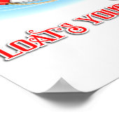 Wat je schildpadden ook drijft poster (Hoek)