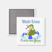 Wat je slang ook drijft magneet (Voorkant / Achterkant)