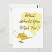 Wat je wilt briefkaart (Voorkant / Achterkant)