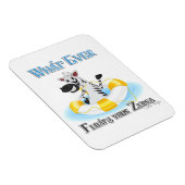 Wat je Zebra ook drijft Magneet (Rechterzijde)