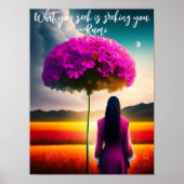 Wat je zoekt in Dreamweaver Rumi Quote Poster (Voorkant)