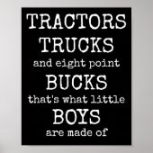 Wat jongens gemaakt zijn van Posterprintset Poster (Voorkant)