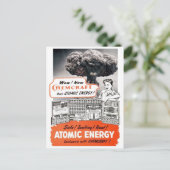 "Wat kan veiliger zijn?" Briefkaart (Staand voorkant)