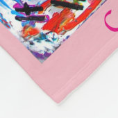 Wat kanker niet kan doen, aangepaste engels chemo fleece deken (Hoek)