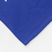 Wat kanker niet kan doen, aangepaste engels chemo fleece deken (Hoek)