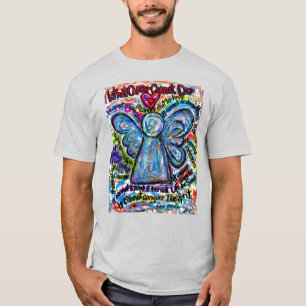 Wat kanker niet kan doen, aangepaste Poem Angel-Sh T-shirt