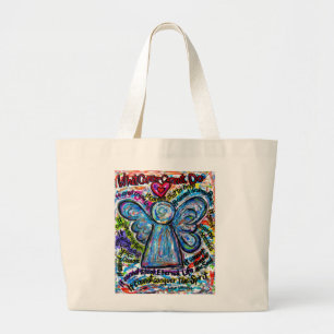 Wat kanker niet kan doen Gedicht Angel Art Bag Tas