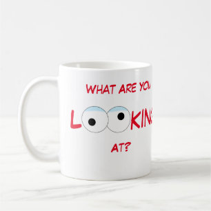 Wat kijk je naar Mok? Koffiemok