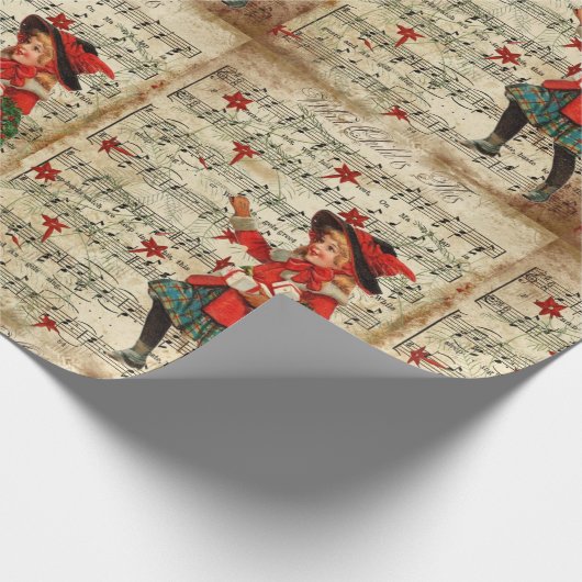  wat kind is dit kerstkarolscript cadeaupapier (Hoek)