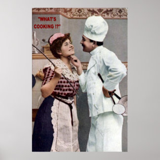 WAT KOOKTE ER? POSTER