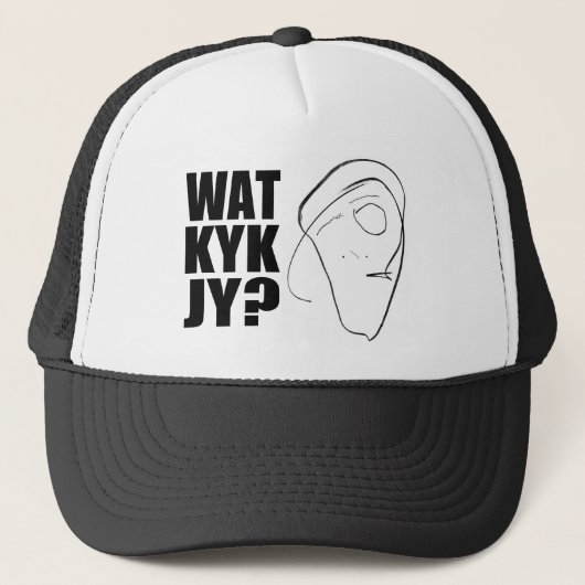 Wat Kyk Jy? Trucker Pet (Voorkant)