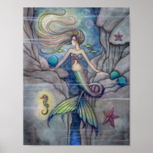 Wat leeft onder Mermaid Poster