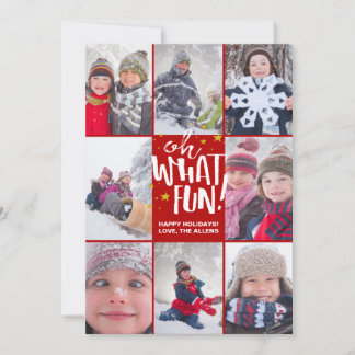 Wat leuk! | Kerstfotokaart Feestdagenkaart