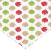 Wat leuk! Kerstklokken tafelkleed (Gekanteld)