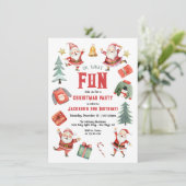 Wat leuk om kerstfeestdag te feestdag kaart (Staand voorkant)