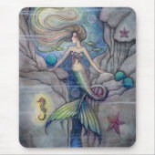 Wat ligt onder de Mermaid Mousepad Muismat (Voorkant)