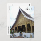 wat luang prabang briefkaart (Voorkant / Achterkant)