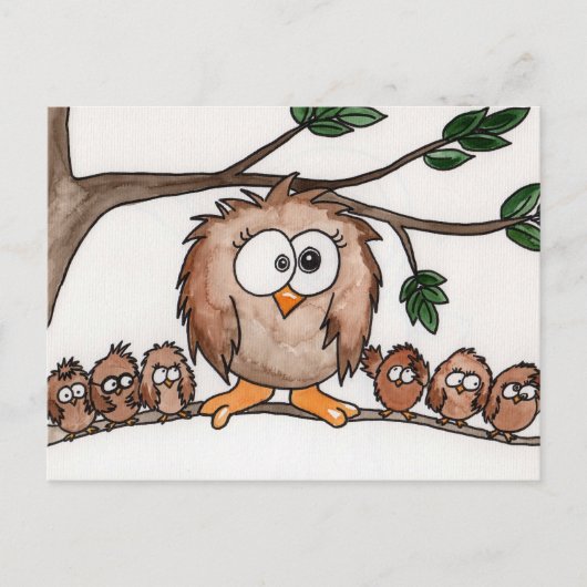 Wat, maak ik me zorgen? briefkaart (Voorkant)