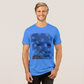 Wat maakt een natie geweldig? Tri-Blend shirt (Voorkant volledig)