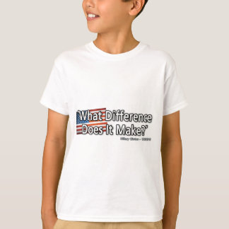 Wat maakt het verschil? t-shirt
