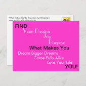 WAT MAAKT JE BRIEFKAART (Voorkant / Achterkant)