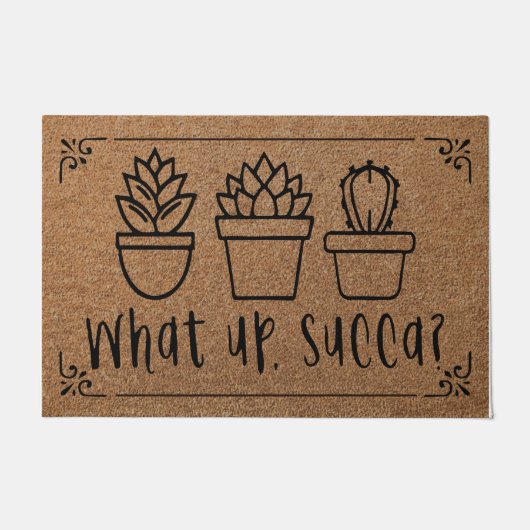 Wat maakt Succa Doormat op? Deurmat (Voorkant)