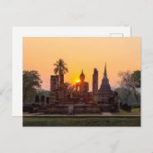 Wat Mahathat Briefkaart (Voorkant / Achterkant)