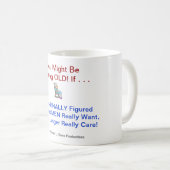 "Wat Mannen echt willen" (G-rating) Koffiemok (Voorkant rechts)