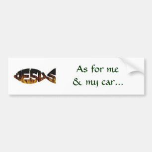 Wat mij en mijn auto betreft... bumpersticker