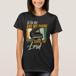 Wat mij en mijn piano betreft, zullen we de Lord P T-shirt